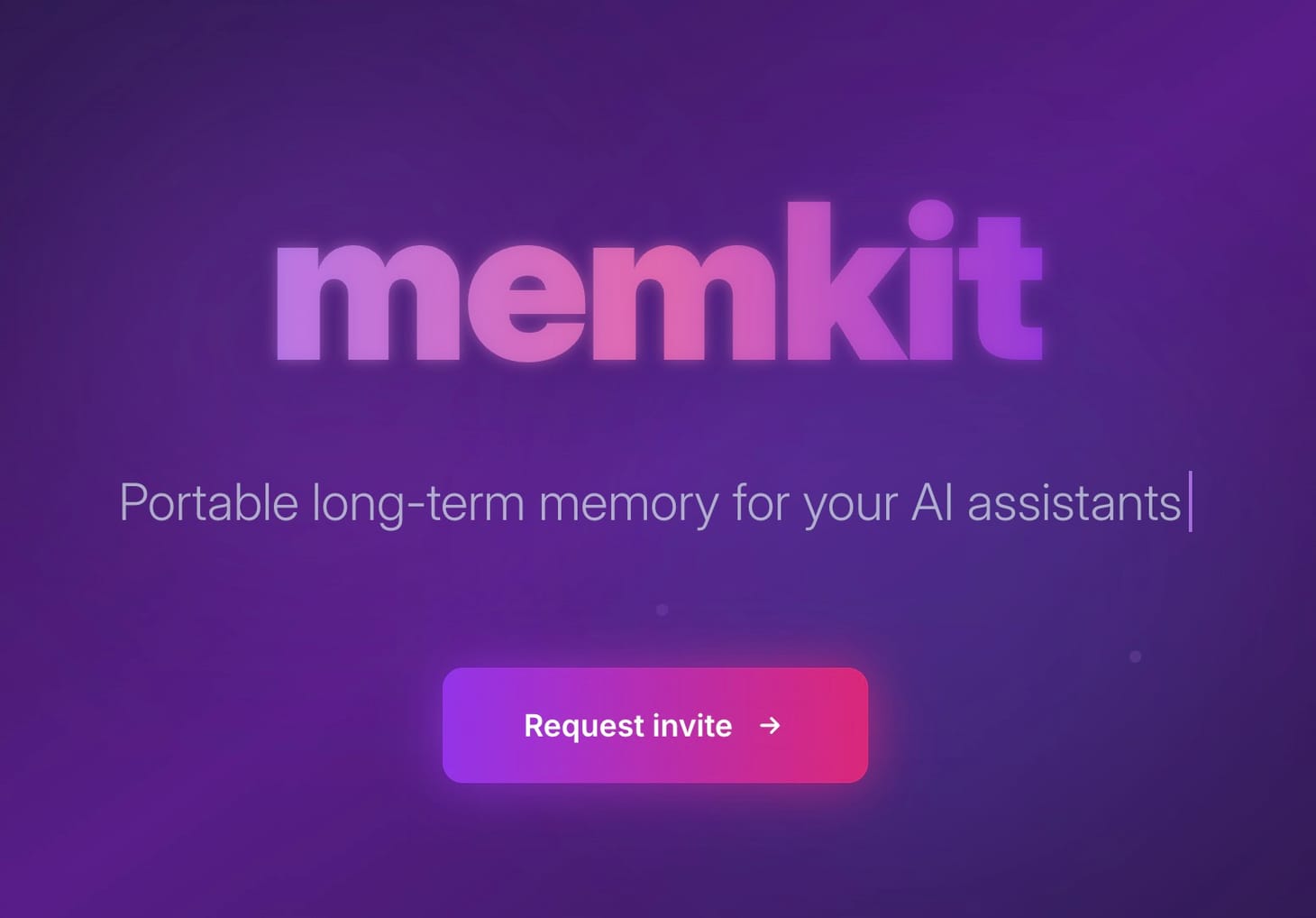 Memory gap