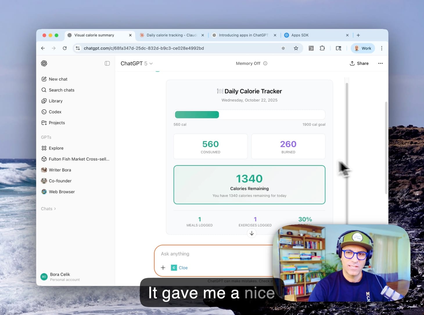 I built a ChatGPT app w/ OpenAI Apps SDK but not impressed