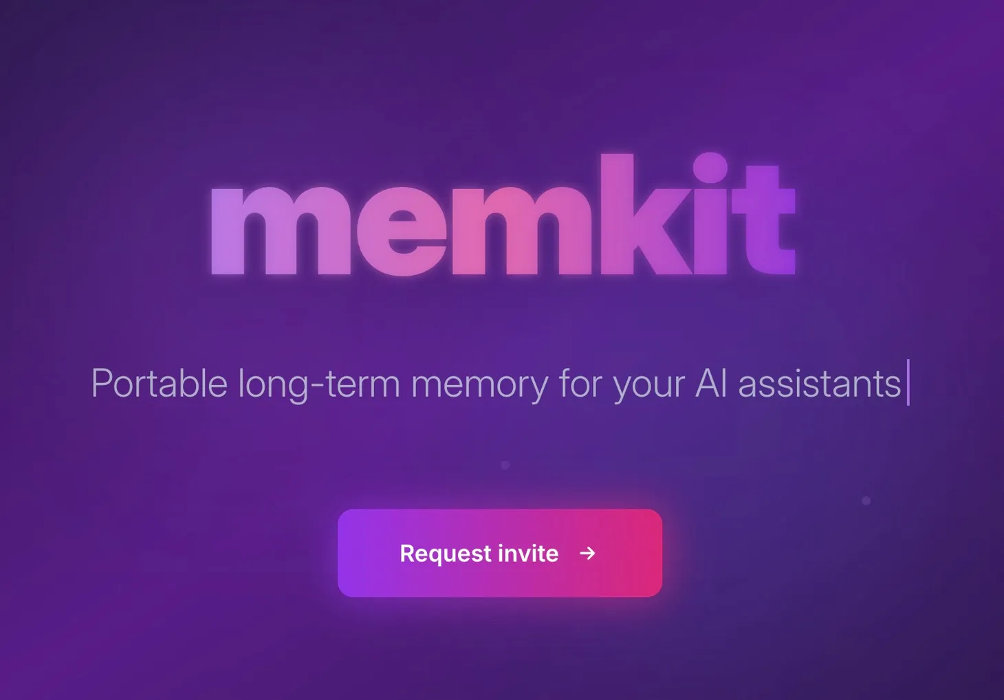 Memory gap