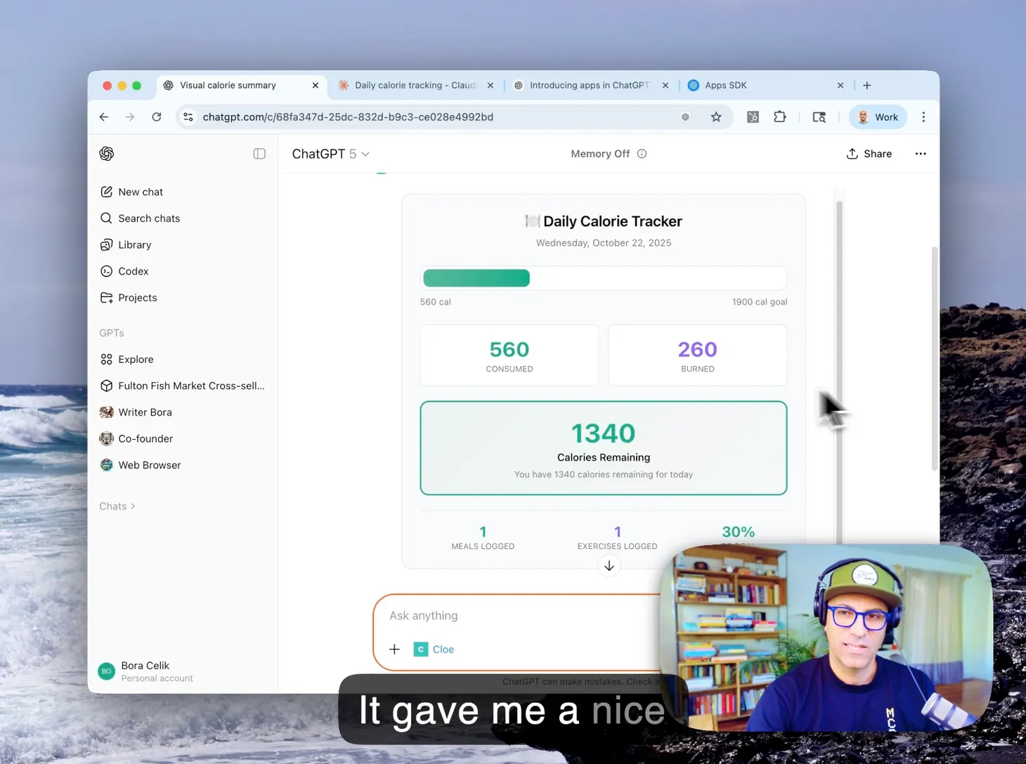 I built a ChatGPT app w/ OpenAI Apps SDK but not impressed